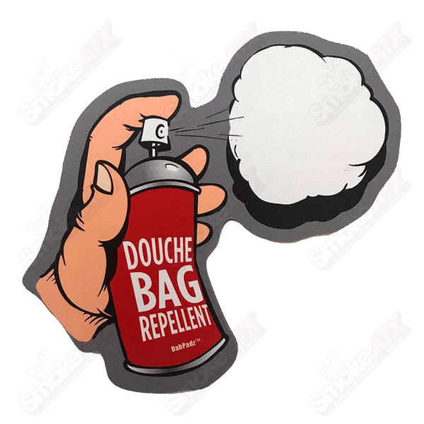 5in Douche Bag Repellent Fabric Dab Padz - Smoke ATX
