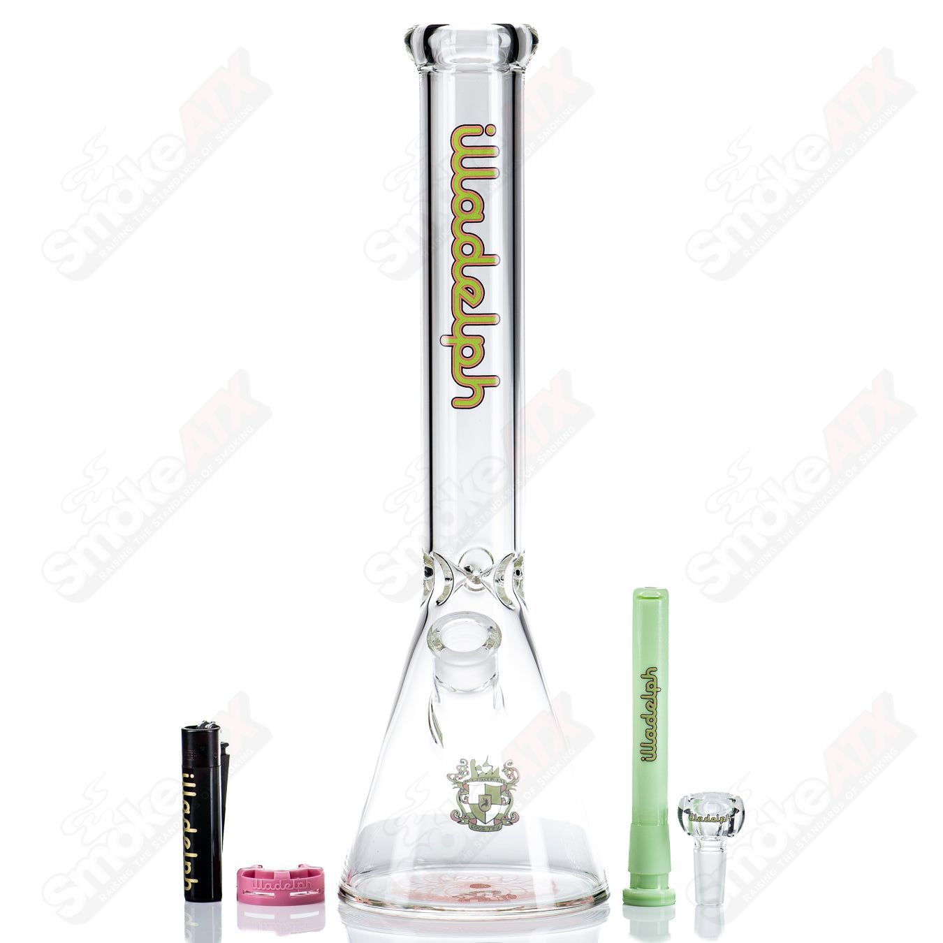 45mm Guava 15" Beaker Illadelph - Smoke ATX