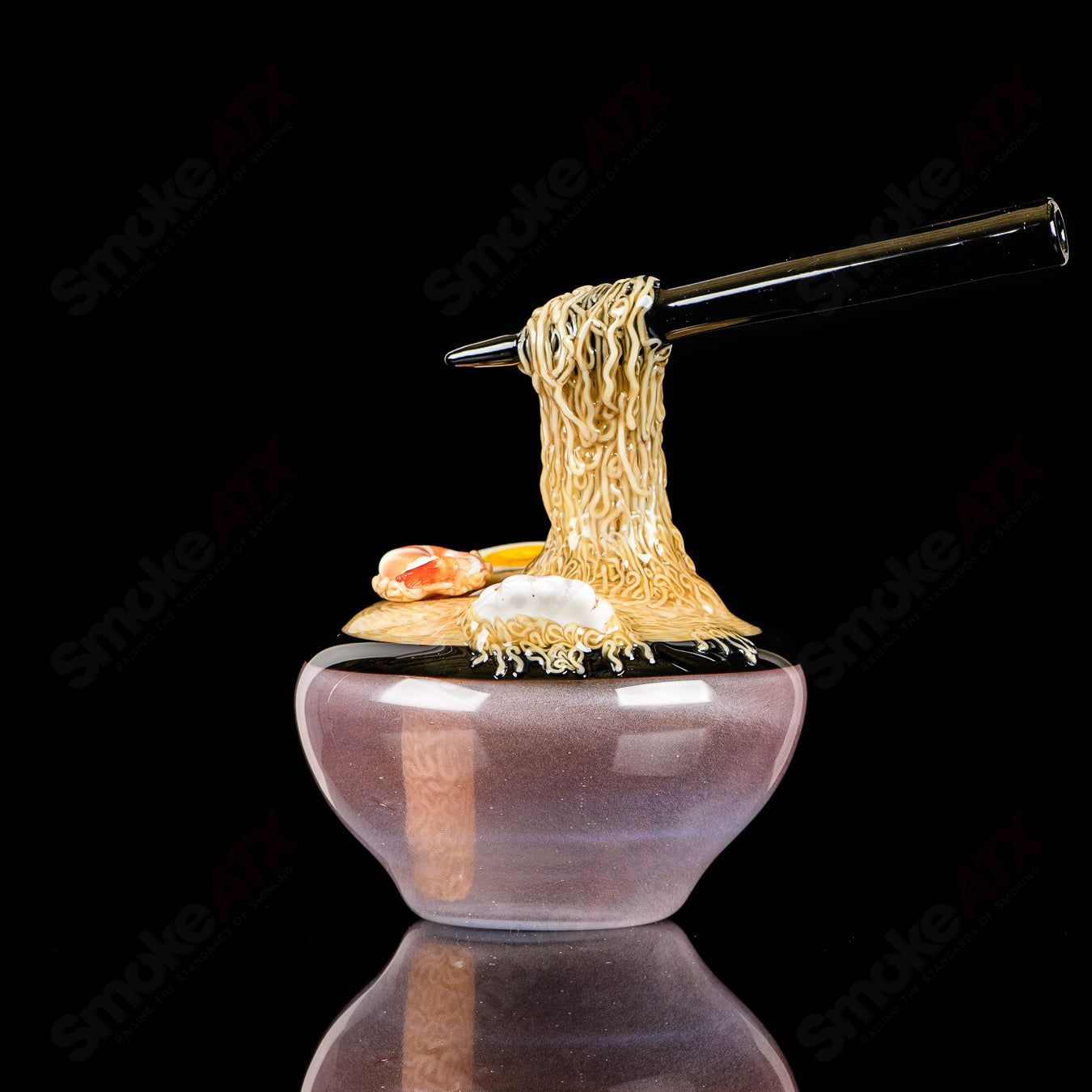 Noodle Pull Rig Dojo Glass - Smoke ATX