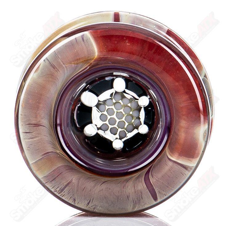 5 14mm UV Color Elements Multi Hole Bowl Mobius - Smoke ATX