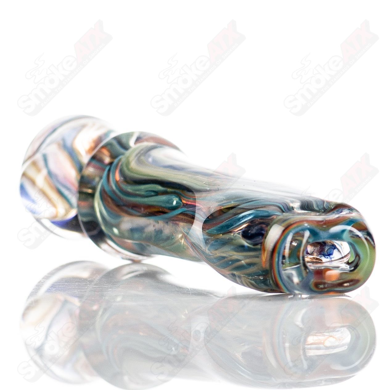 5 sm ISO Bat Chillum by Molten - Smoke ATX