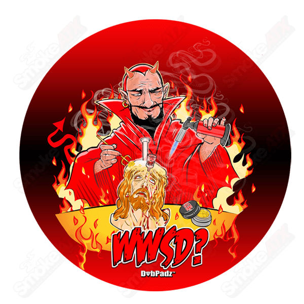 8in WWSD? Fabric Dab Padz - Smoke ATX