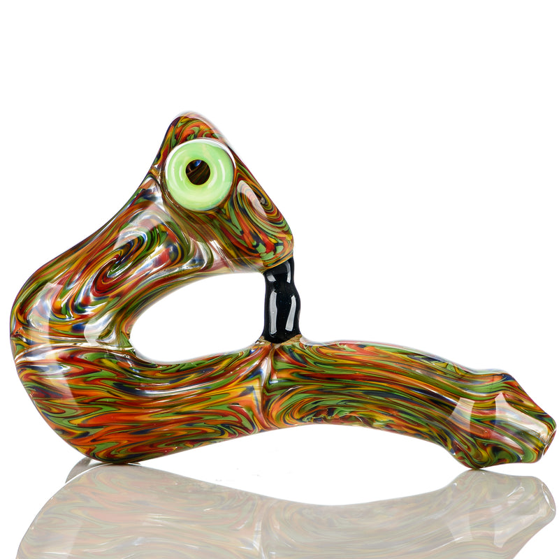 Rainbow Wig Wag Sherlock Signed - JMK Glass - Smoke ATX