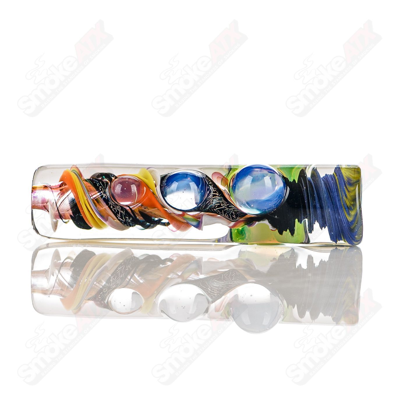 #16 Color Worked IO Chillum Jeremy from Oregon - Smoke ATX