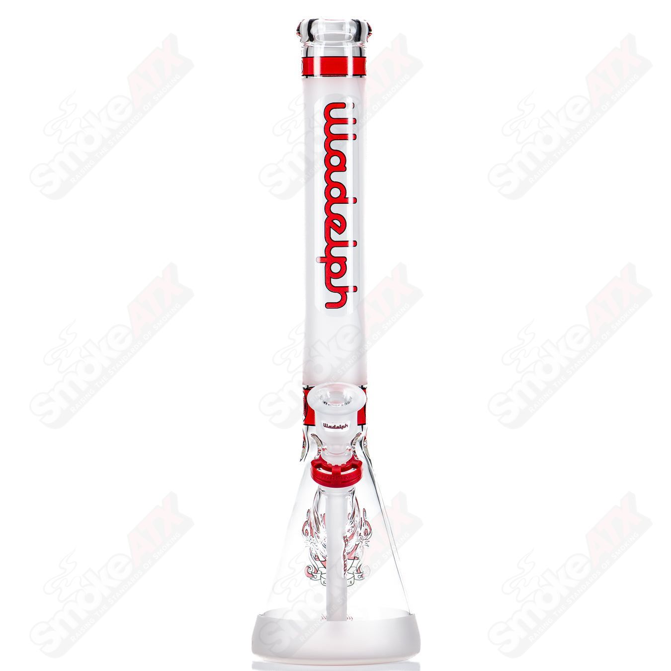 5mm Frosted Medium Beaker (Red) Illadelph - Smoke ATX