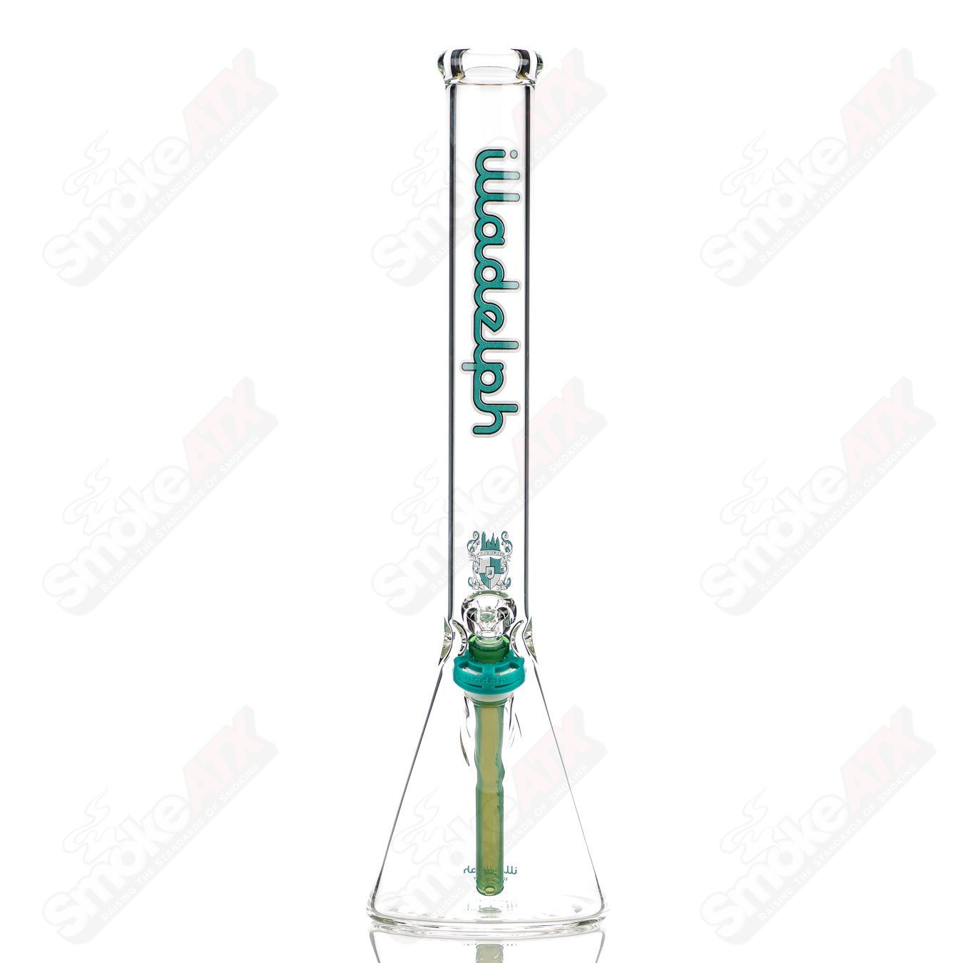 5mm Teal Medium Beaker Illadelph - Smoke ATX