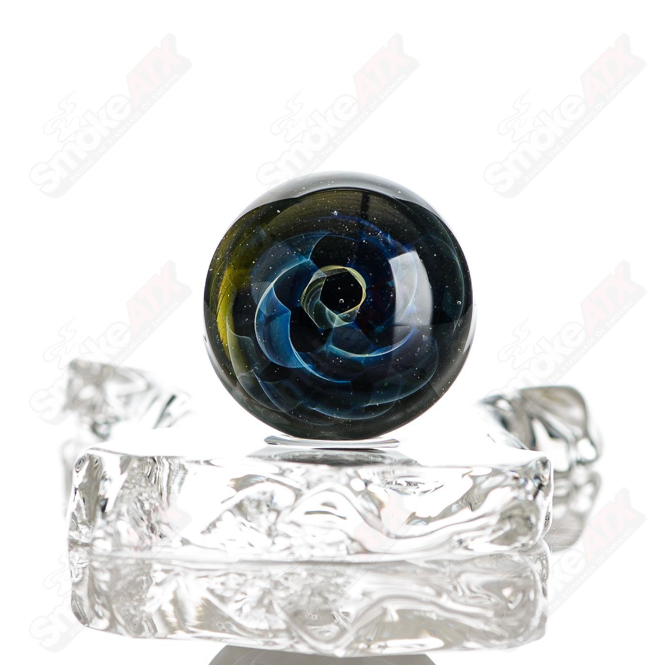 Galactic Spike Topper Indo Glass - Smoke ATX