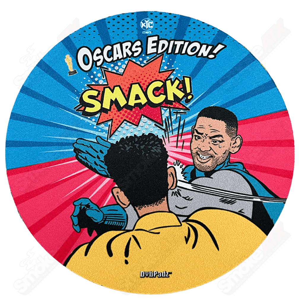 8in Slap Rock Fabric Dab Padz - Smoke ATX