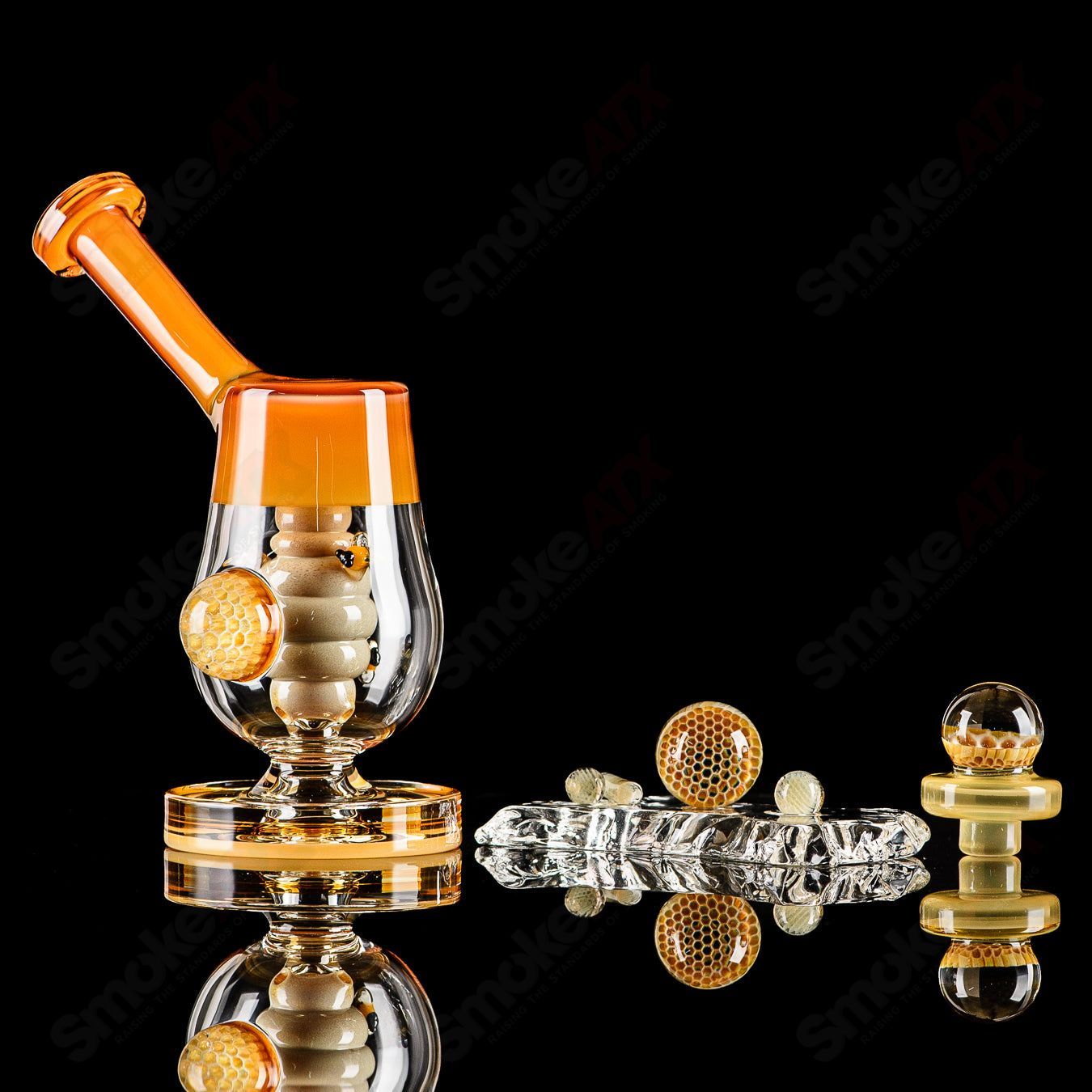 Honeycomb Jammer Set Joe P Glass - Smoke ATX