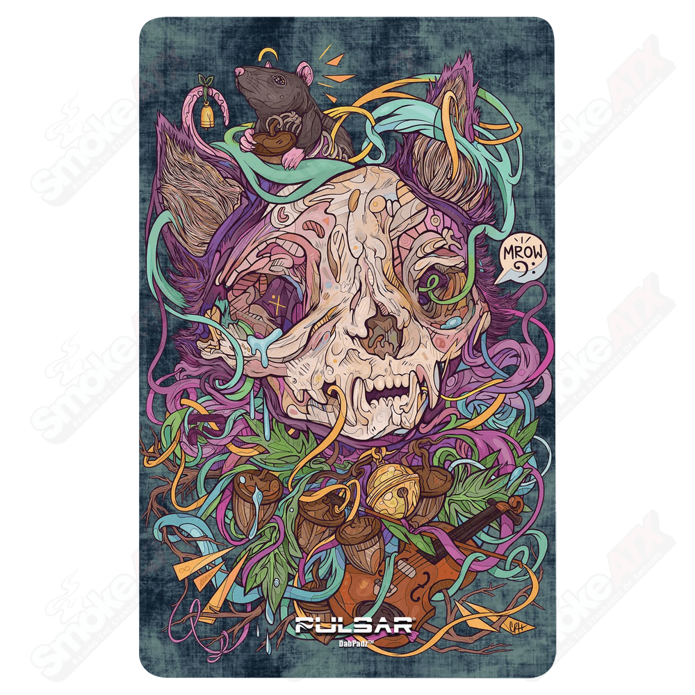 16X10 Courtney Hannen Mrow Pulsar Dab Padz Mat - Smoke ATX