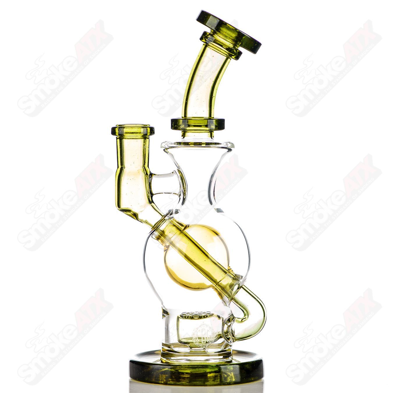 #1 Color Ball Rig Fat Boy Glass - Smoke ATX