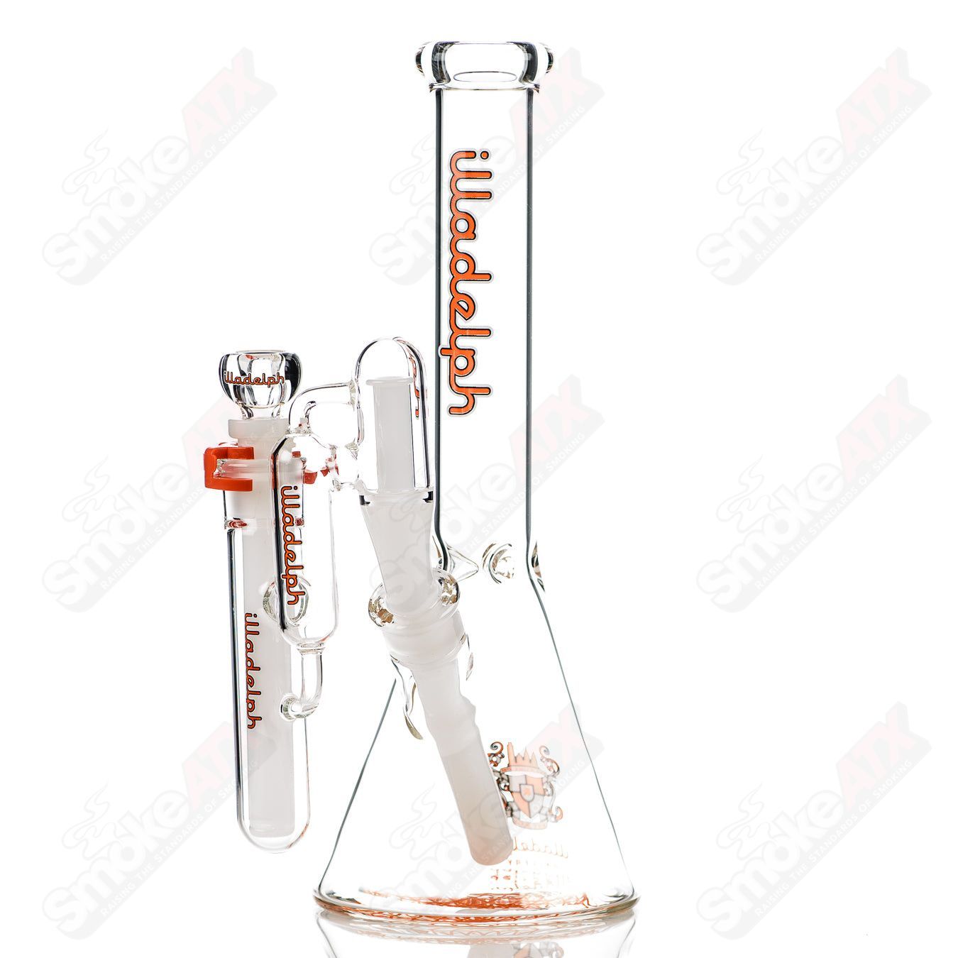 Micro Mini Disc Ash Catcher (Orange) Illadelph - Smoke ATX