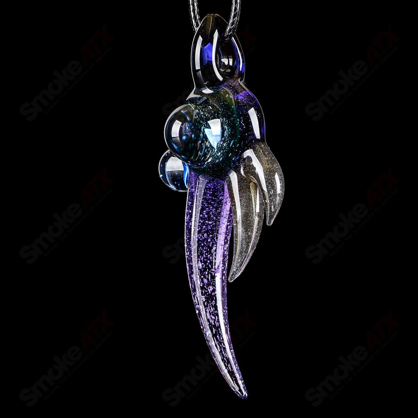#1 Amulet Pendant Dosh Glass - Smoke ATX