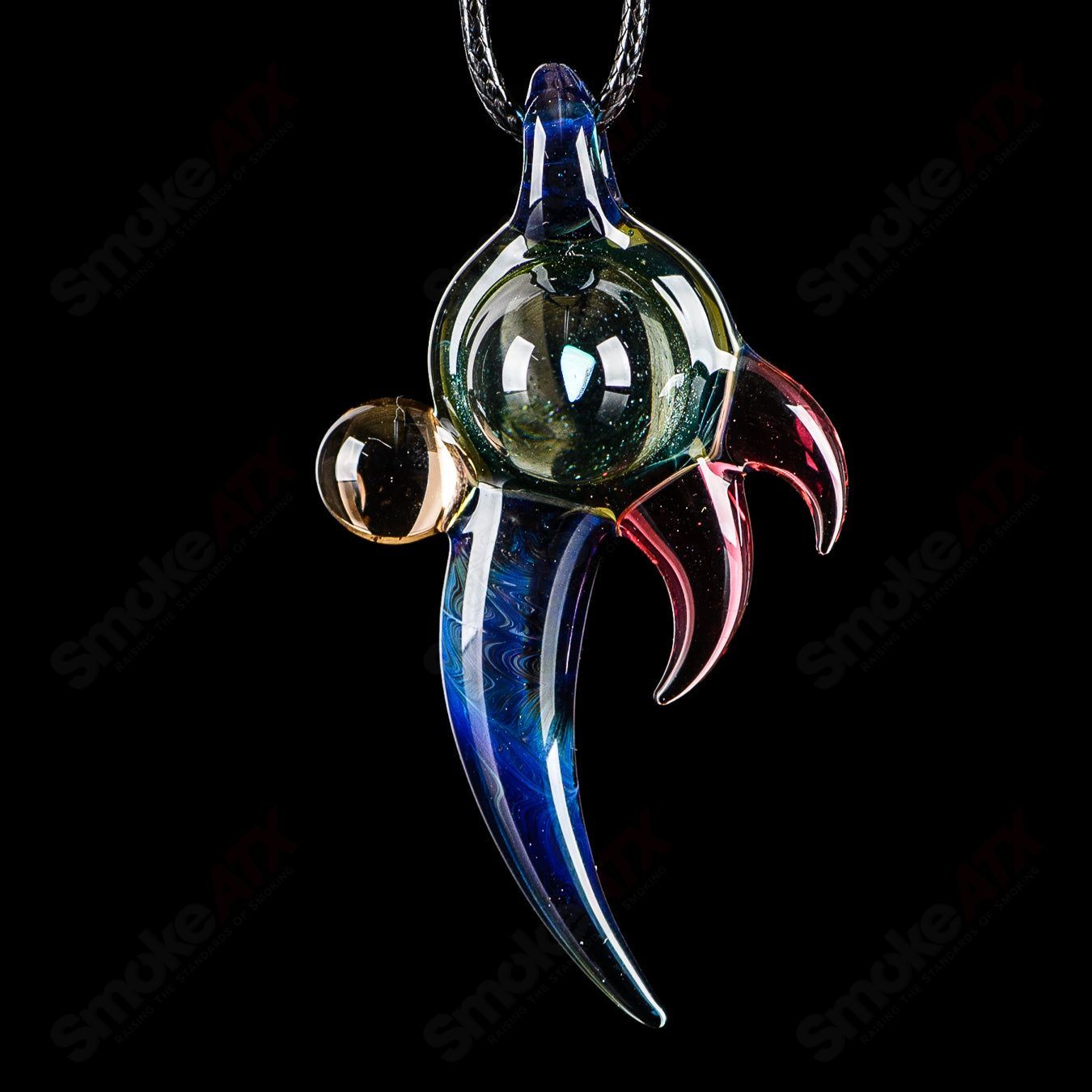 #5 Amulet Pendant Dosh Glass - Smoke ATX