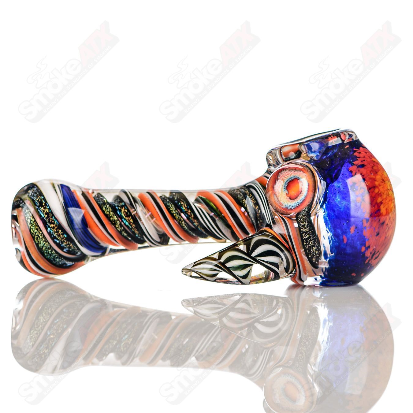 #21 Color Worked IO Spoon Jeremy from Oregon - Smoke ATX