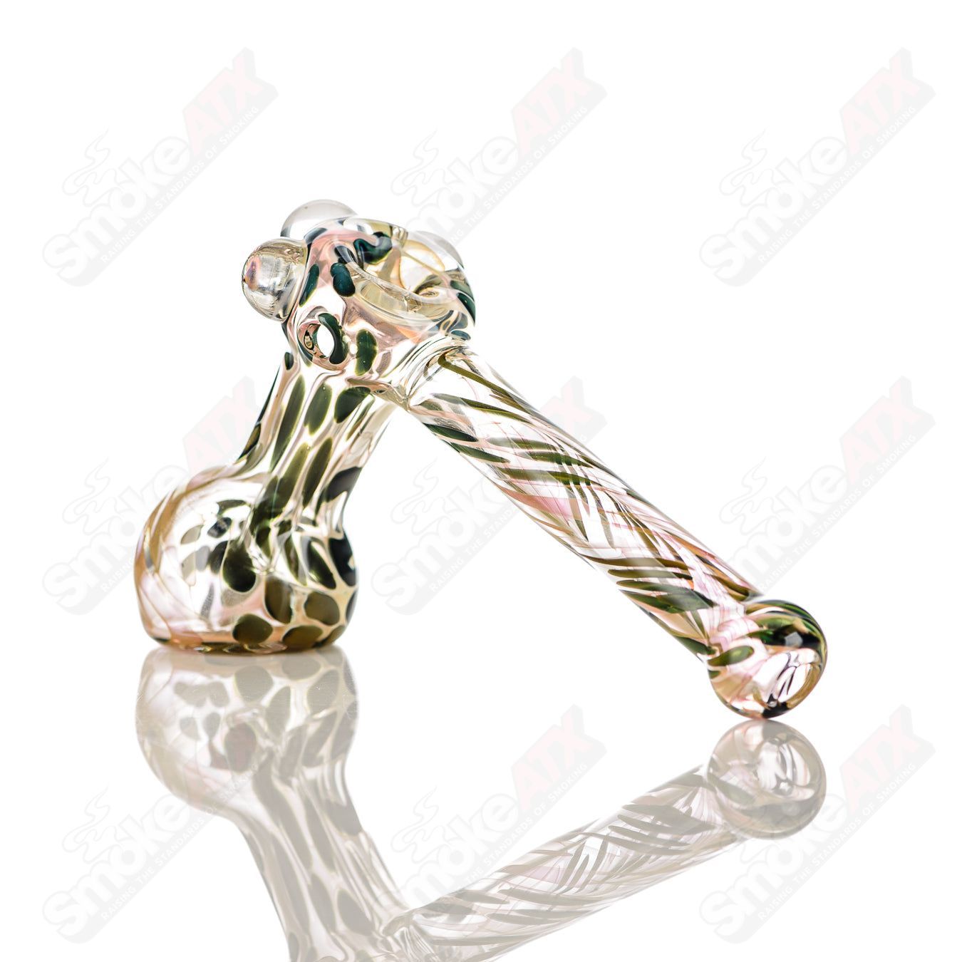I/O Hand Bubbler Pacer Glass - Smoke ATX