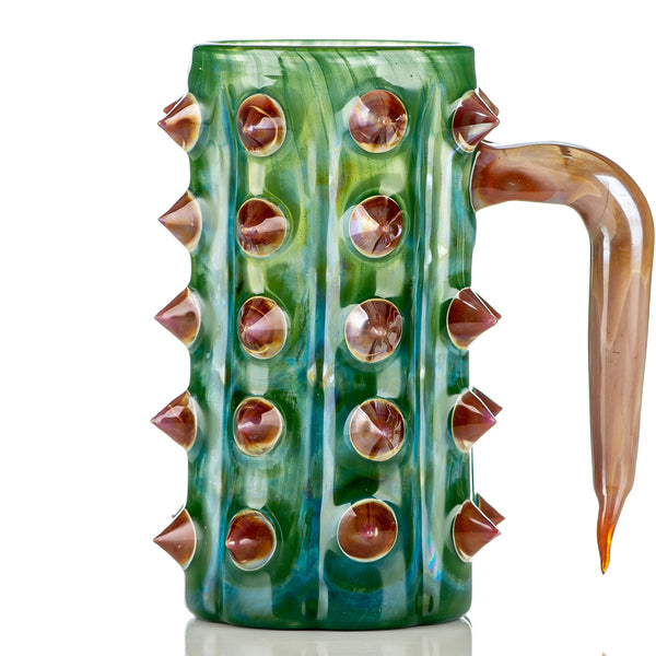 Cactus Beer Mug (Green) Unparalleled Glass - Smoke ATX
