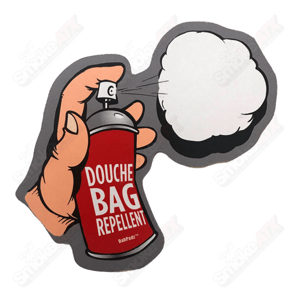 8in Douche Bag Repellent Fabric Dab Padz - Smoke ATX