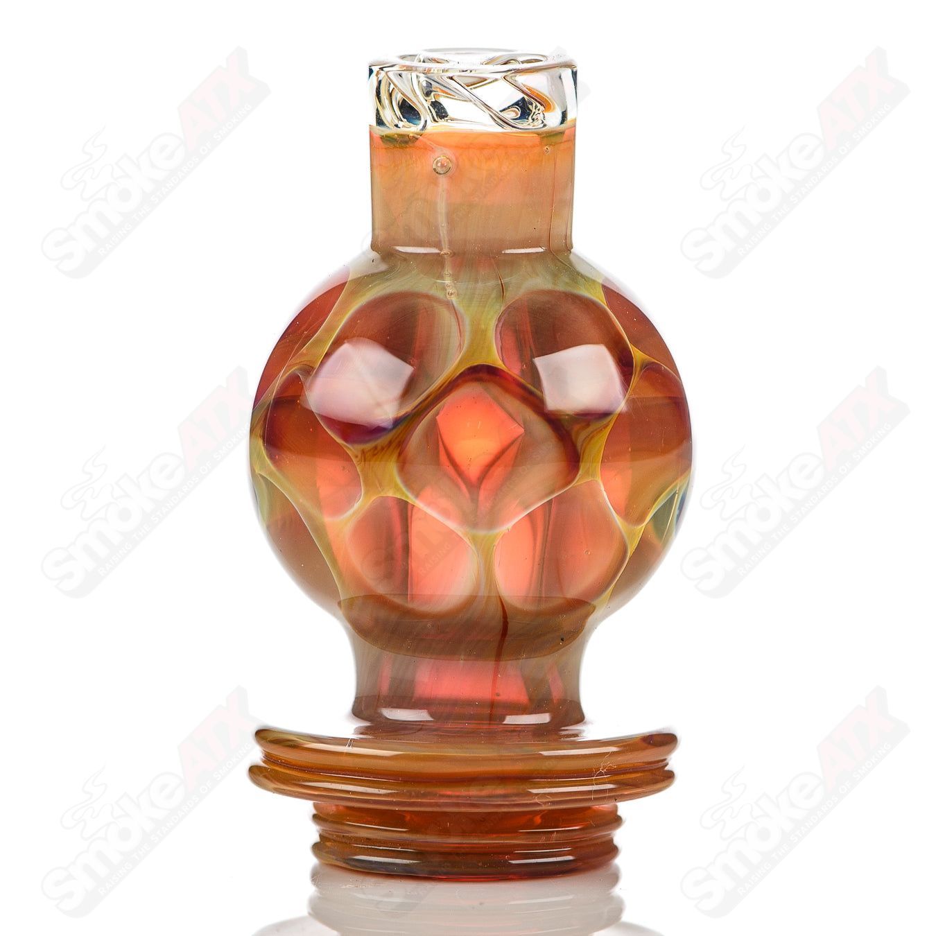 Honeycomb Spinner Cap Glass Carpenter - Smoke ATX