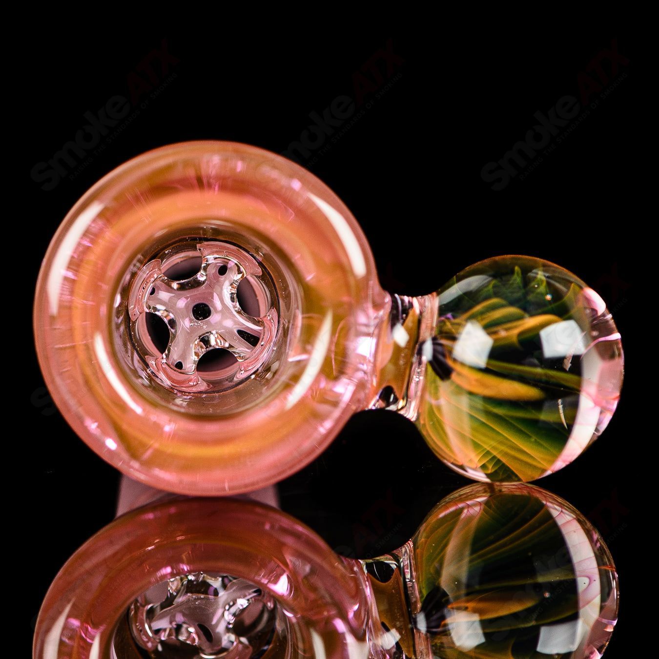 1/1 “Gold” Full-size Side feeder w/Dizzle Swiss Perc - Smoke ATX