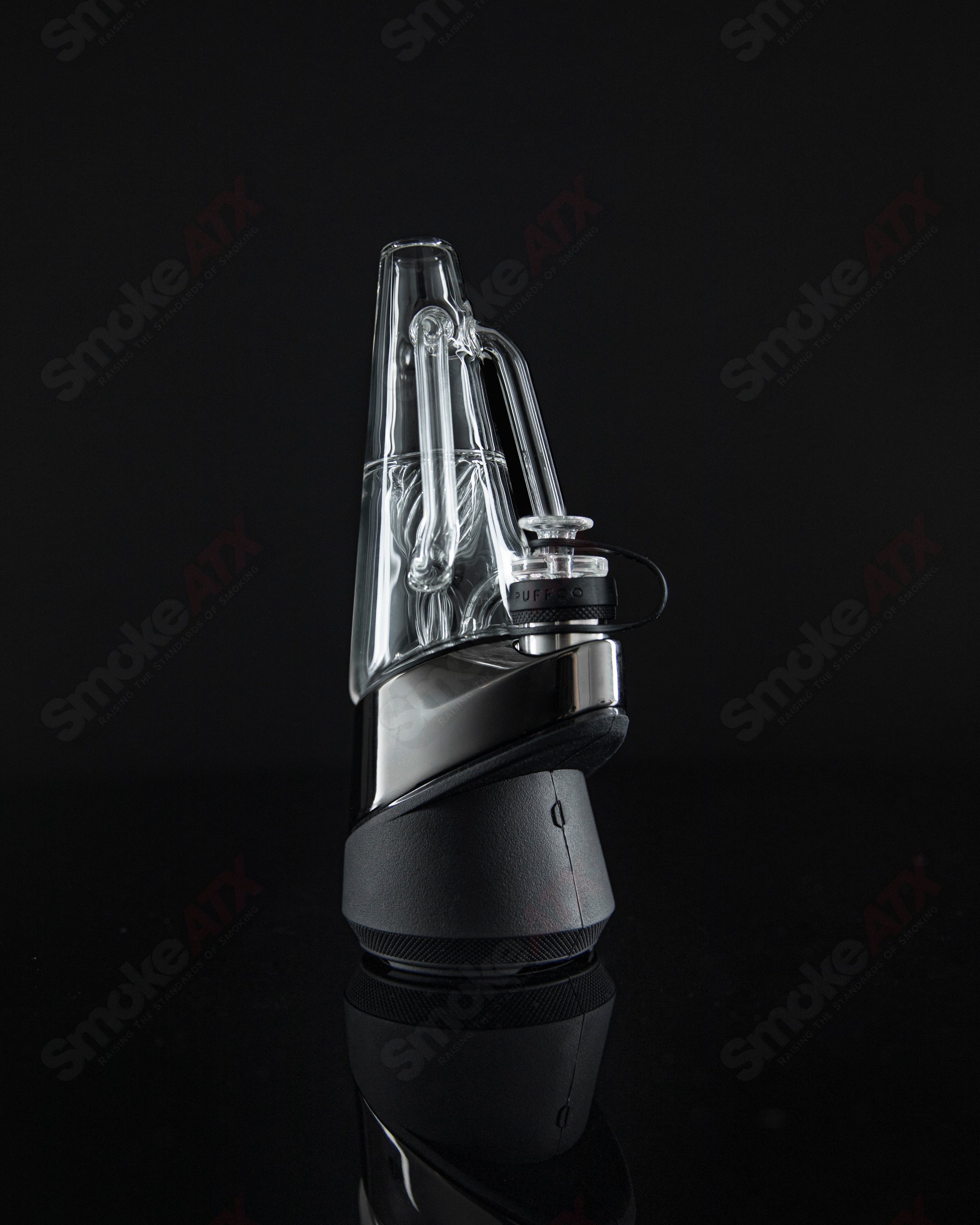 Ryan Fitt SE Puffco Peak Recycler Glass - Smoke ATX