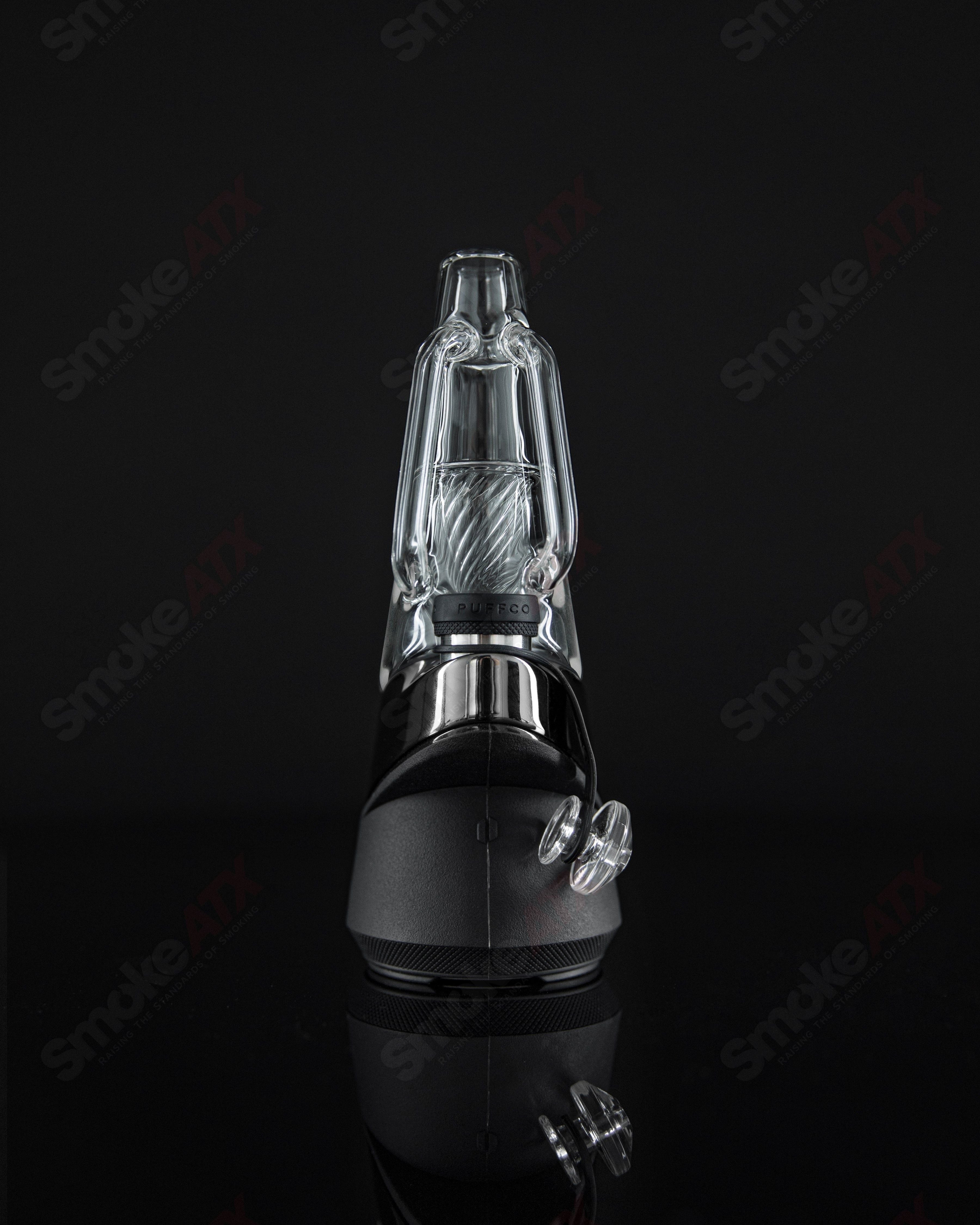 Ryan Fitt SE Puffco Peak Recycler Glass - Smoke ATX