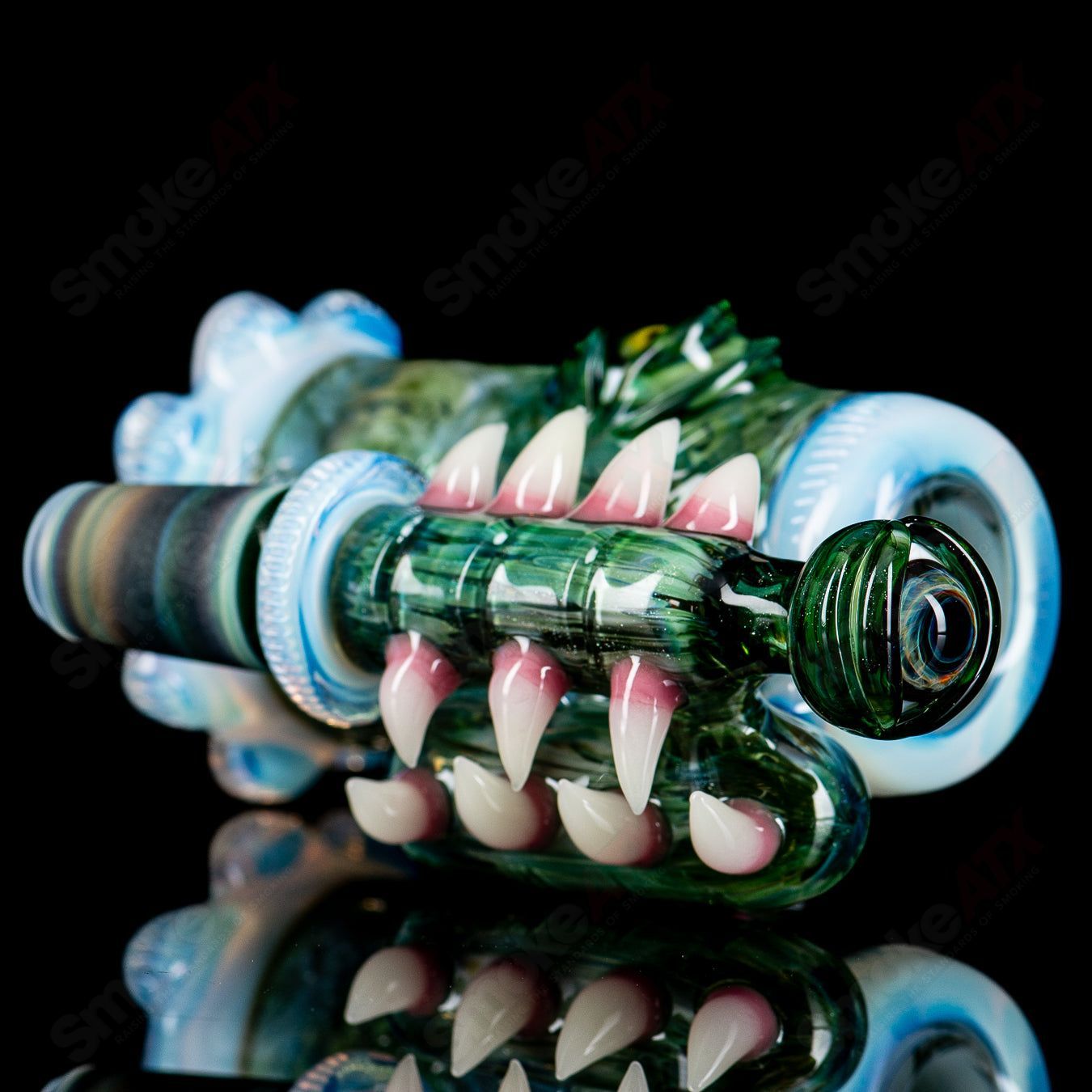 SoL-45 Lace Sphere & Dry Catcher Set by Salt x SoL Glassworks - Smoke ATX