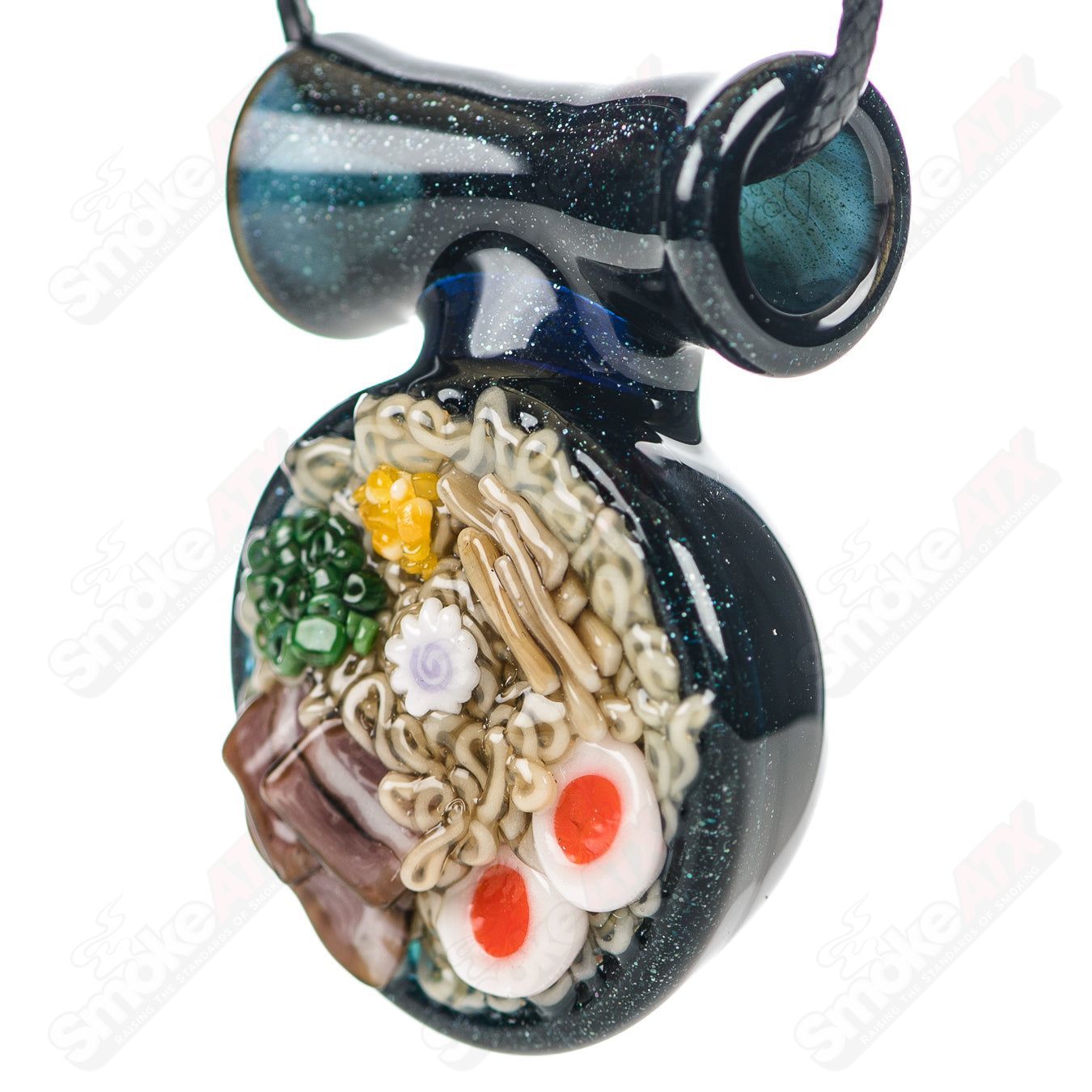 #8 Ramen Pendant Dojo Glass - Smoke ATX