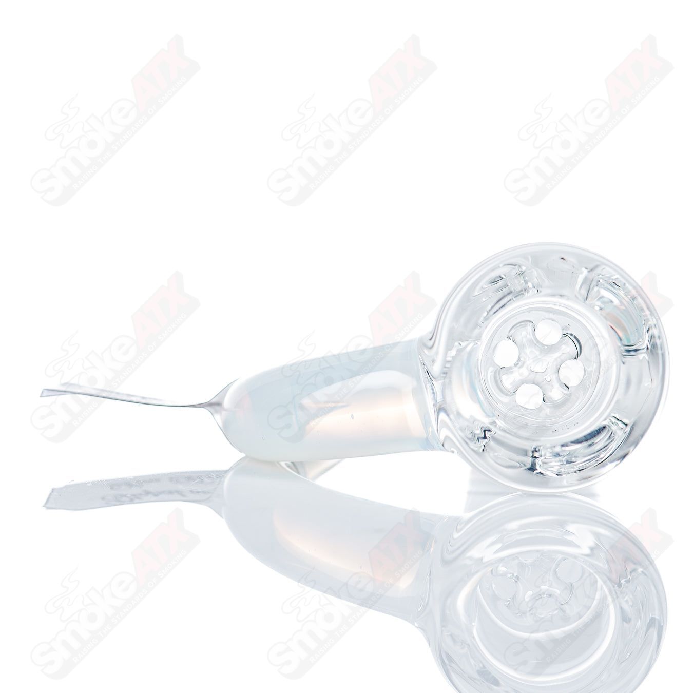 18mm Partial Accent Patterned Slide (Glopal over Lite Brite) Sovereignty - Smoke ATX