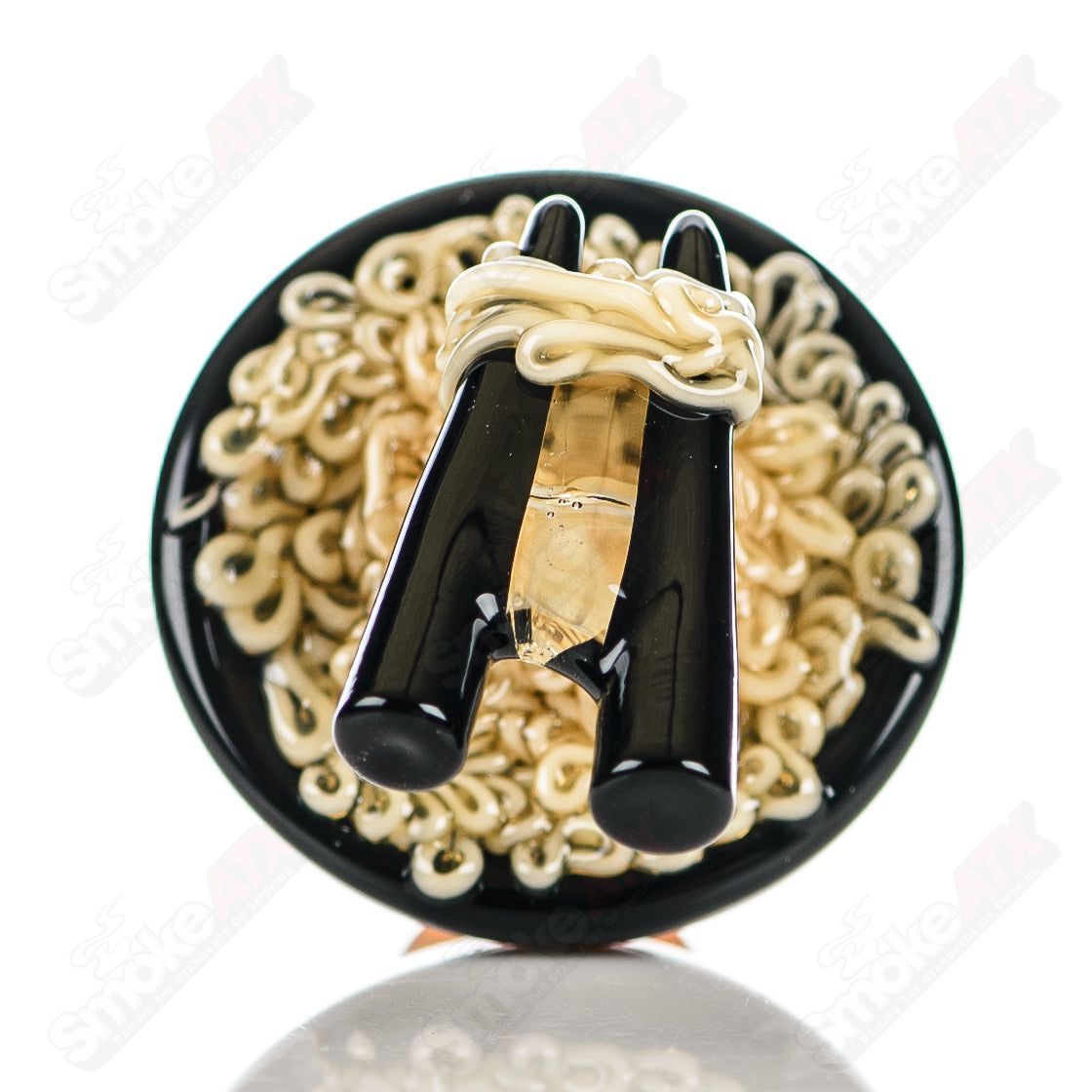 #2 Noodle Slurper Set Dojo Glass - Smoke ATX