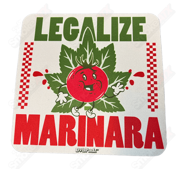 8in Legalize Marinara Fabric Dab Padz - Smoke ATX