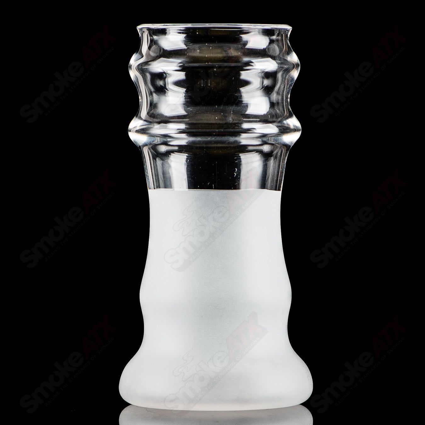 AMGC Frosted Craft Beer Glass Austin Made Glass - Smoke ATX