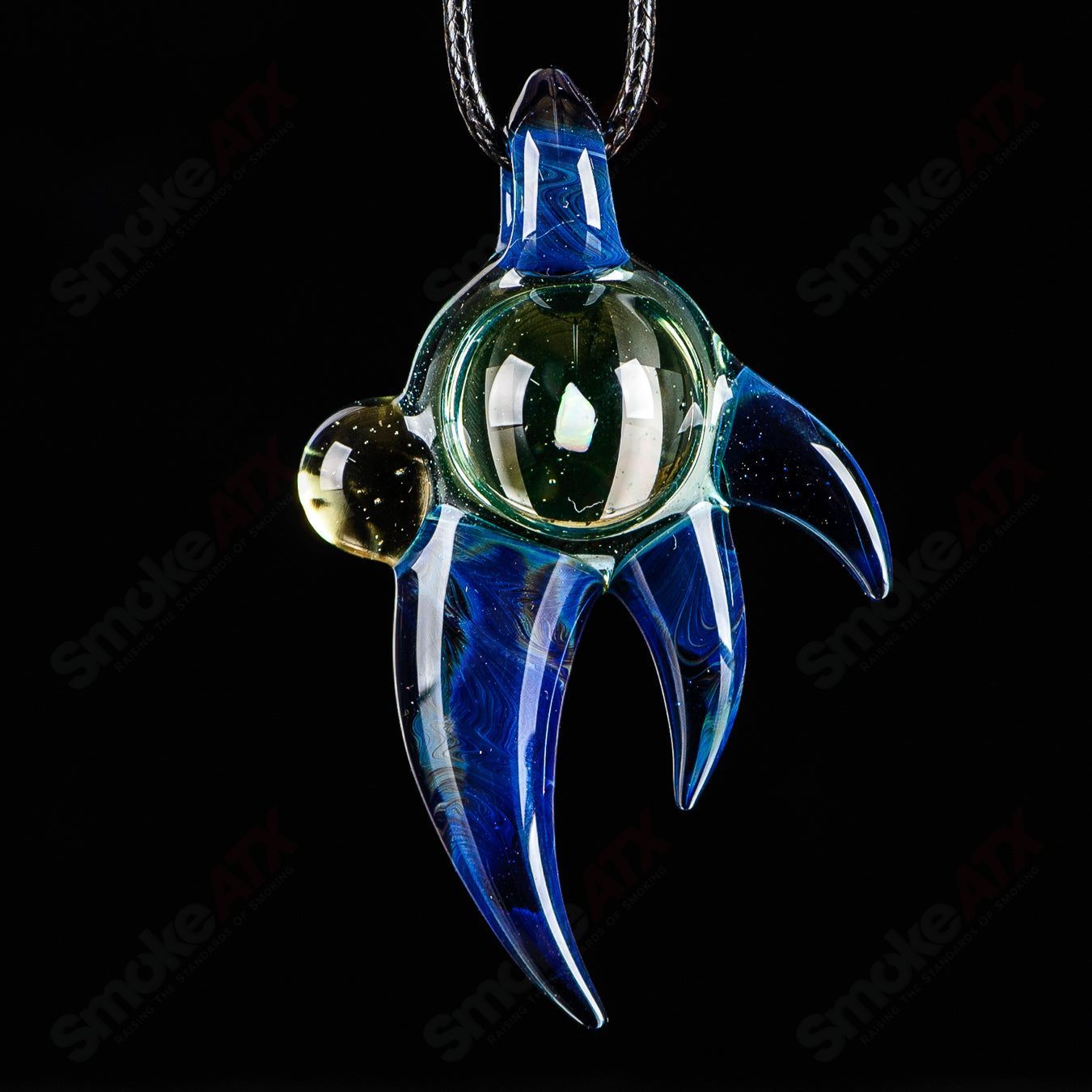 #4 Amulet Pendant Dosh Glass - Smoke ATX