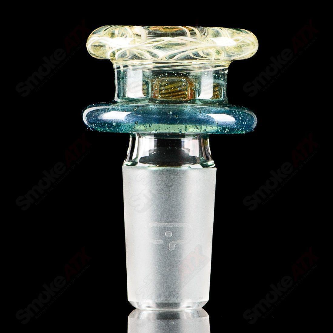 #3 19mm UV Color Elements Multi Hole Bowl Mobius - Smoke ATX