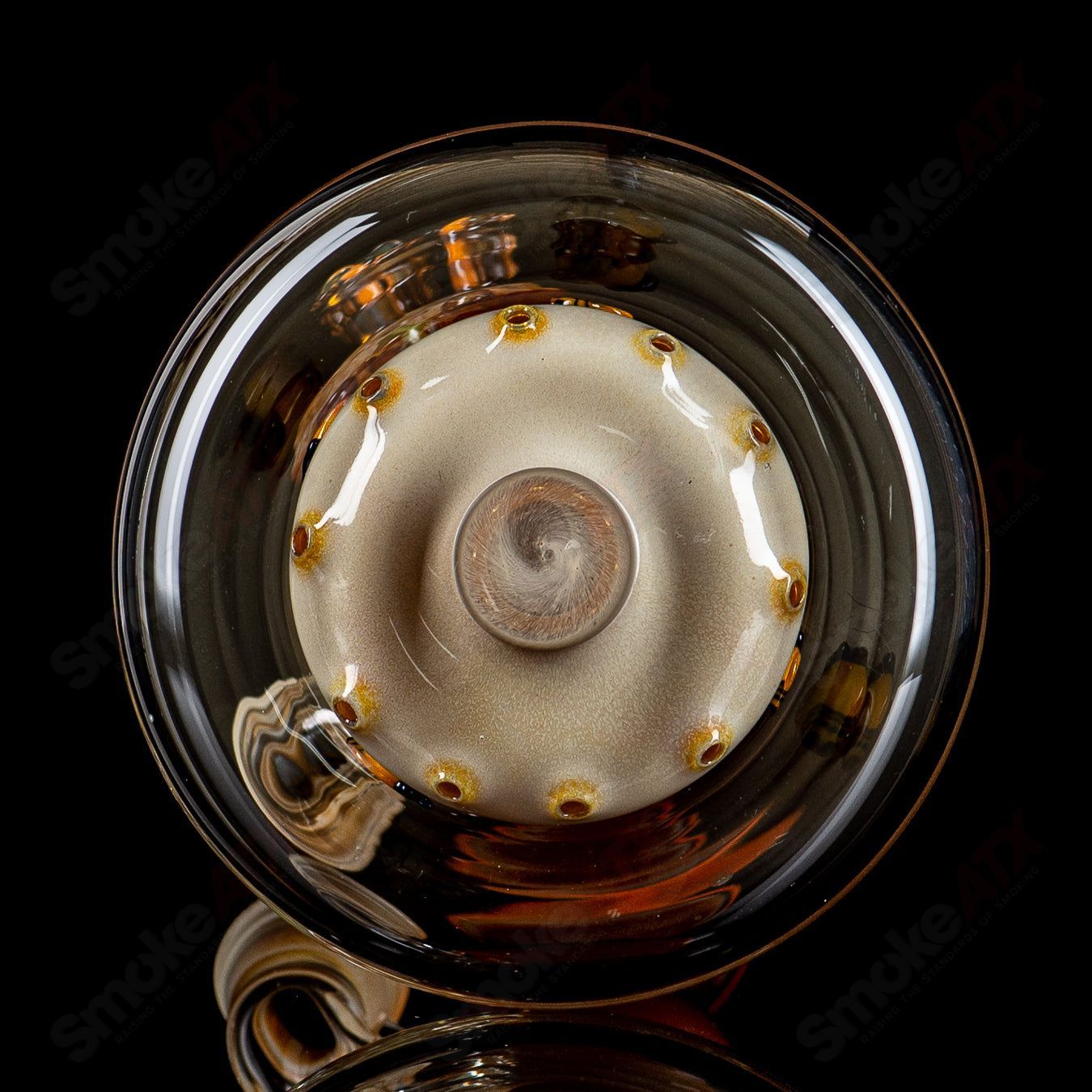 Worked Bee Hive Beaker (2024) By Joe P Glass - Smoke ATX