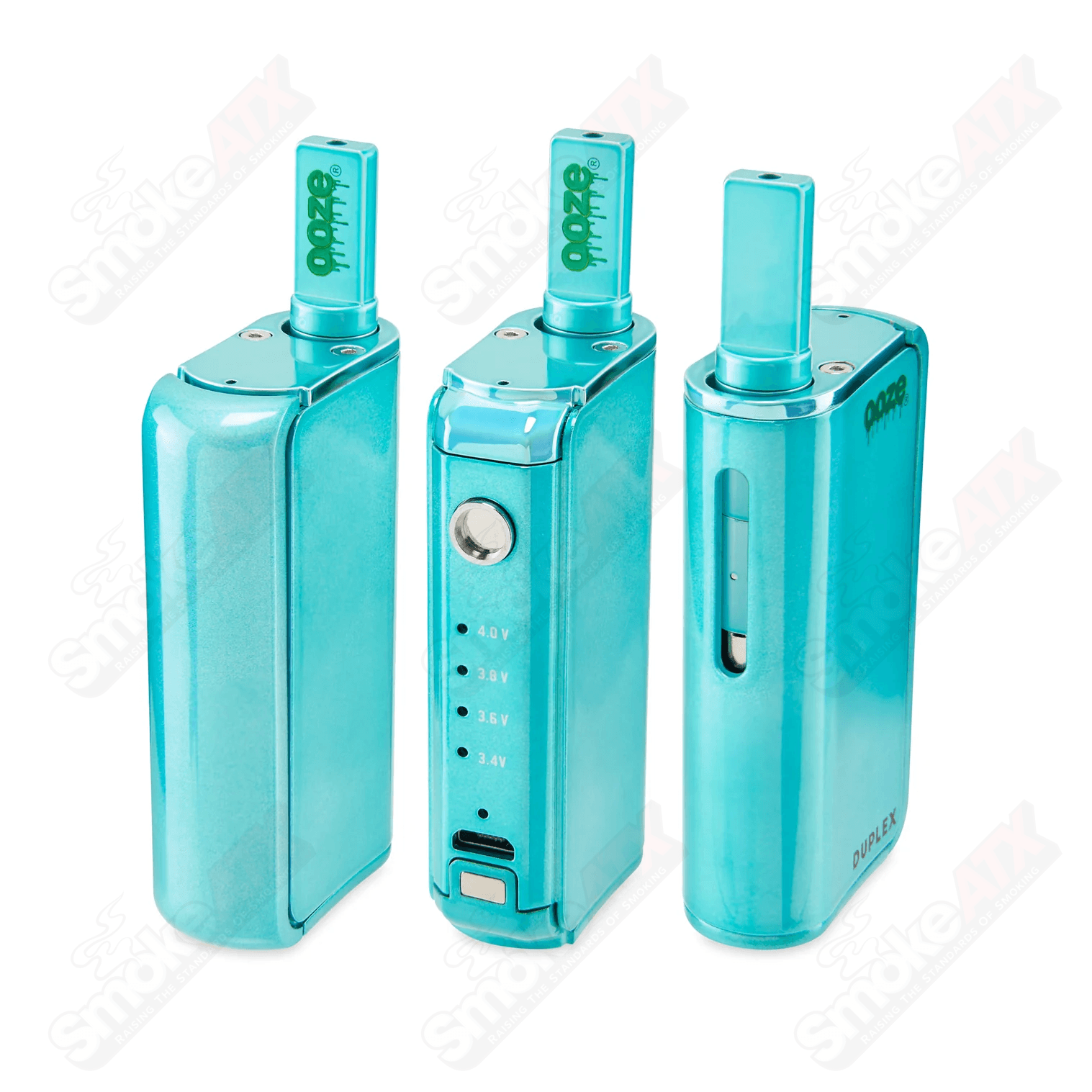 Artic Blue - Duplex Pro – 900 mAh – Cartridge & Wax Vaporizer - Smoke ATX