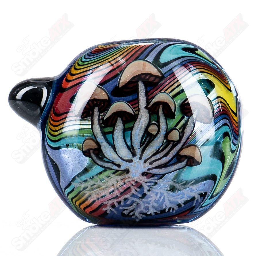 Mushroom Wig Wag Discflip Spoon Chillery Bogart - Smoke ATX