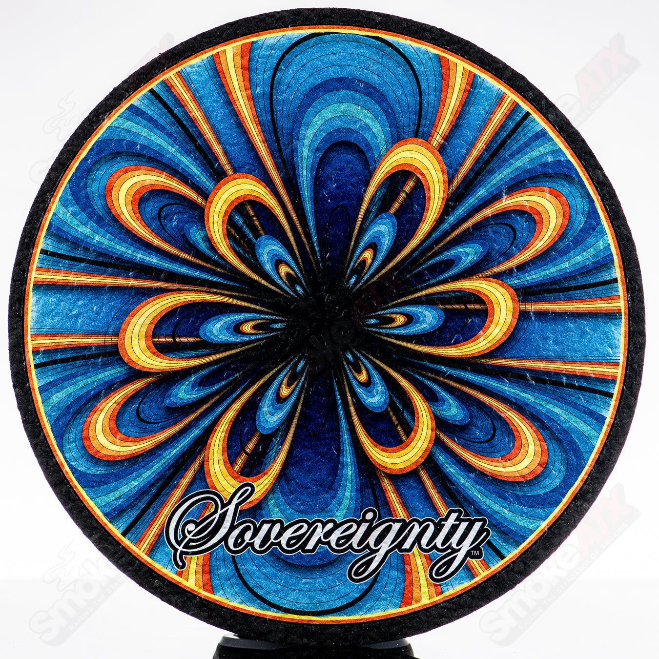 Blue & Orange Bow Tie Circle Mood Mat LE/250 Sovereignty