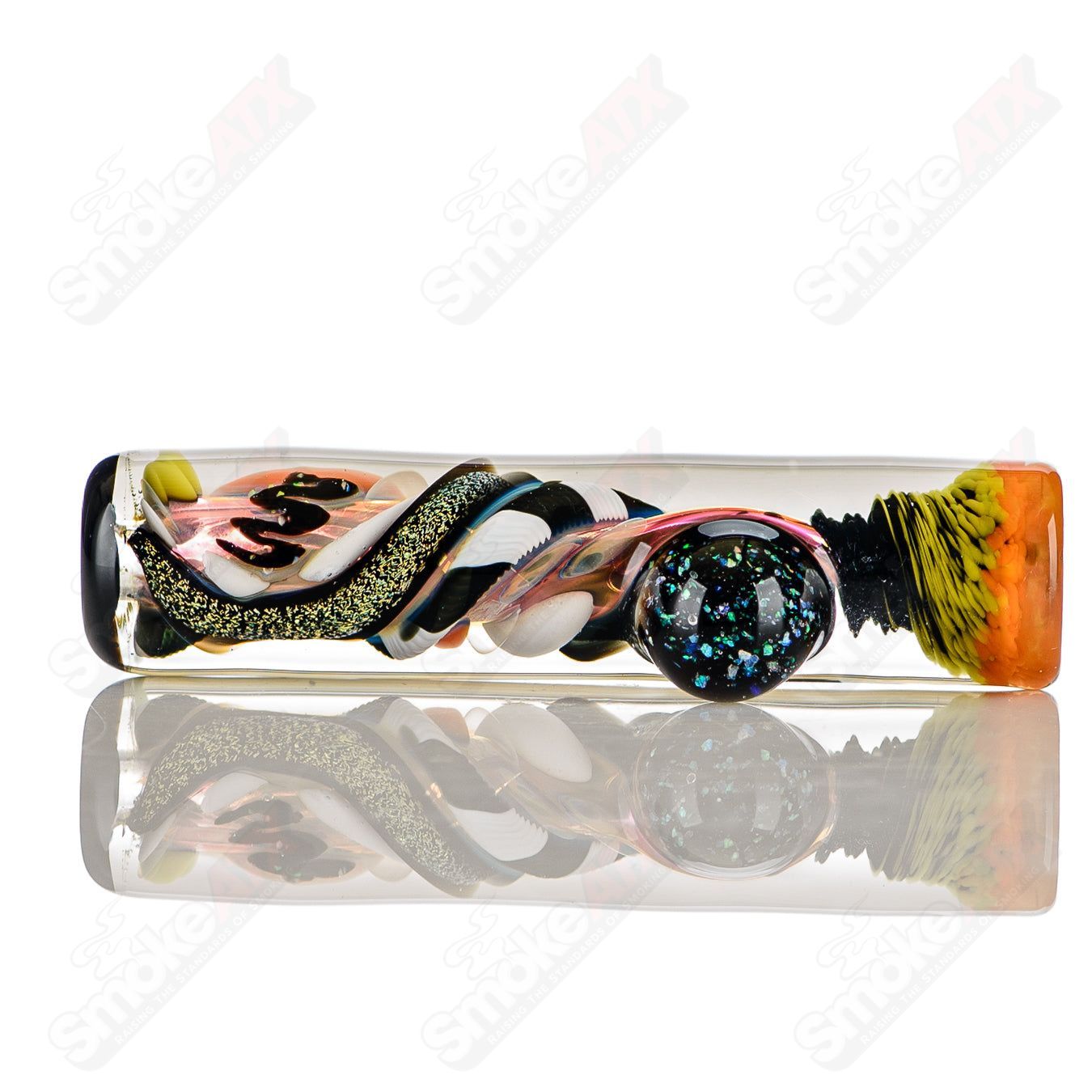 #4 Color Worked IO Chillum Jeremy from Oregon - Smoke ATX