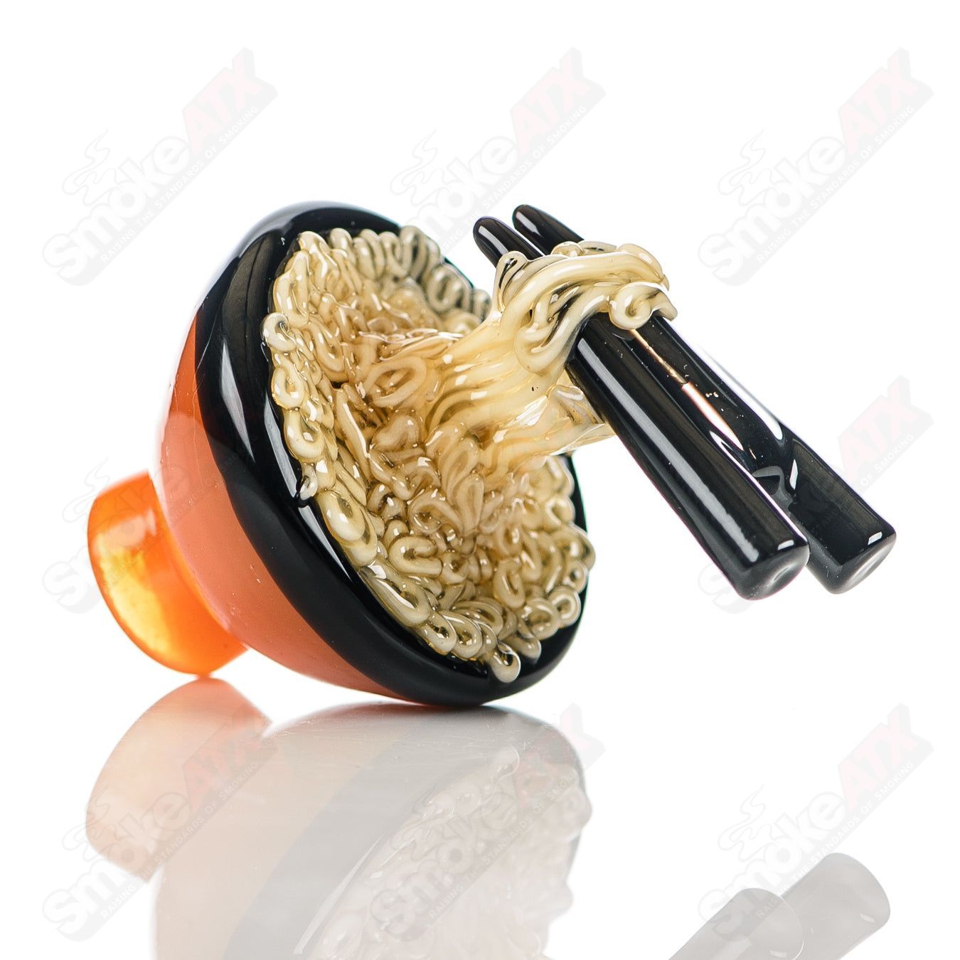 #2 Noodle Slurper Set Dojo Glass - Smoke ATX