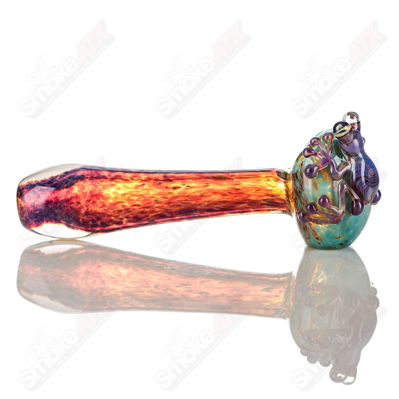 #2 Frog Spoon Beezy Glass - Smoke ATX