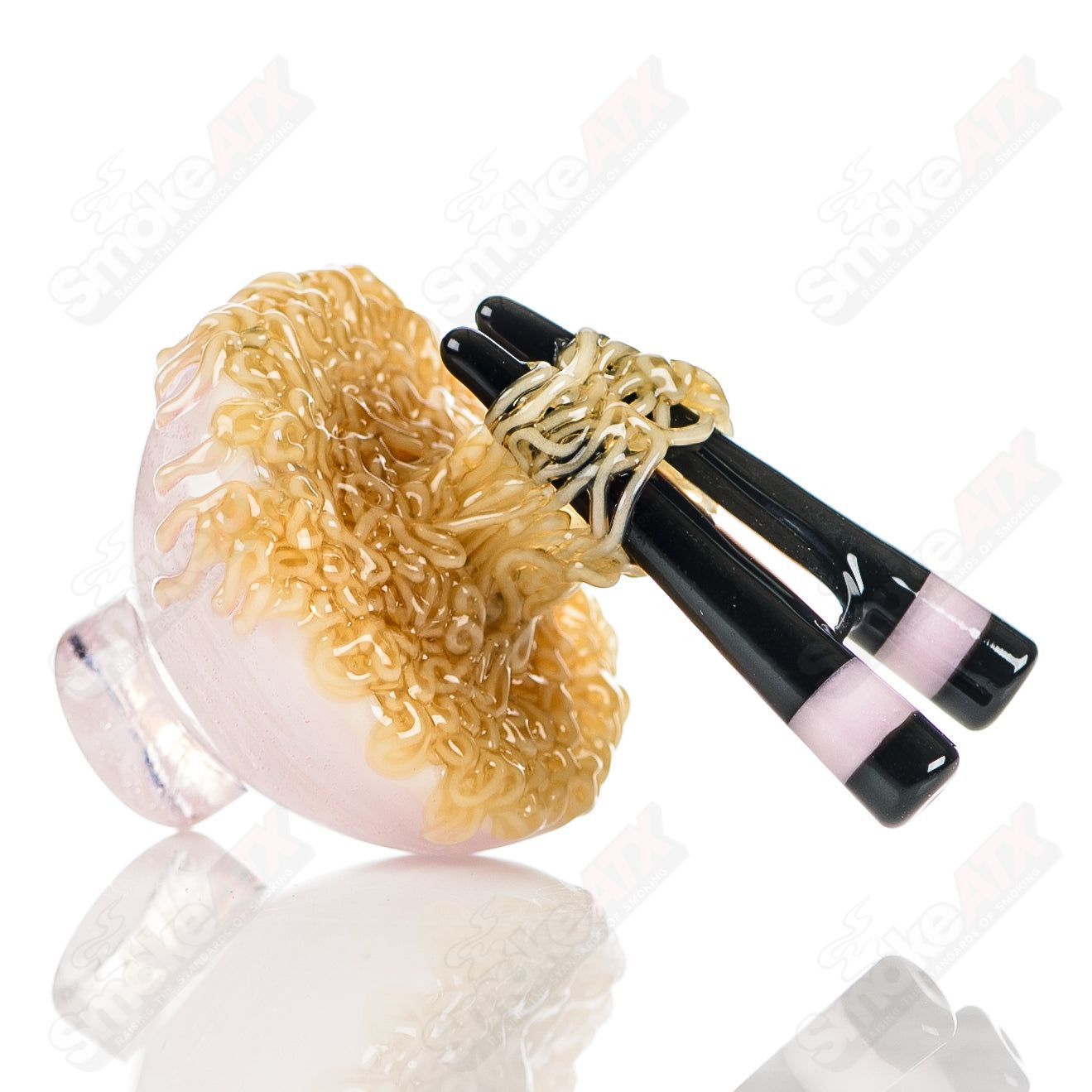 #5 Noodle Slurper Set Dojo Glass - Smoke ATX