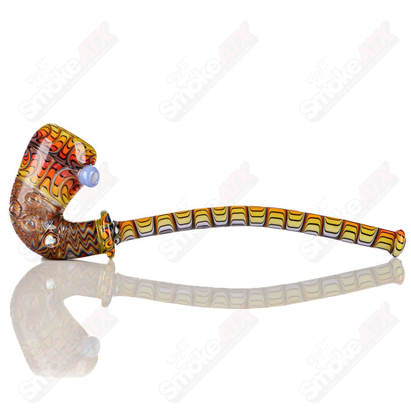 #2 Worked Color Gandalf Katy Wright Glass - Smoke ATX