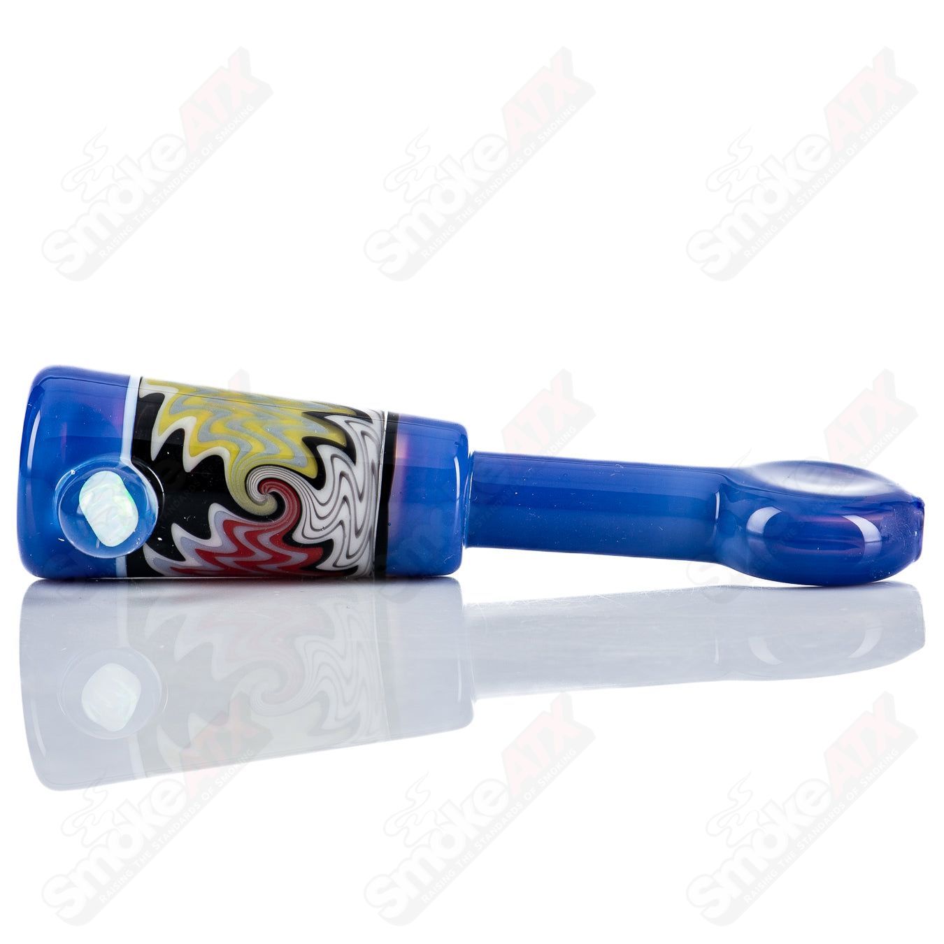 #9 Wig wag Chillim by Kirkland Glassworks - Smoke ATX