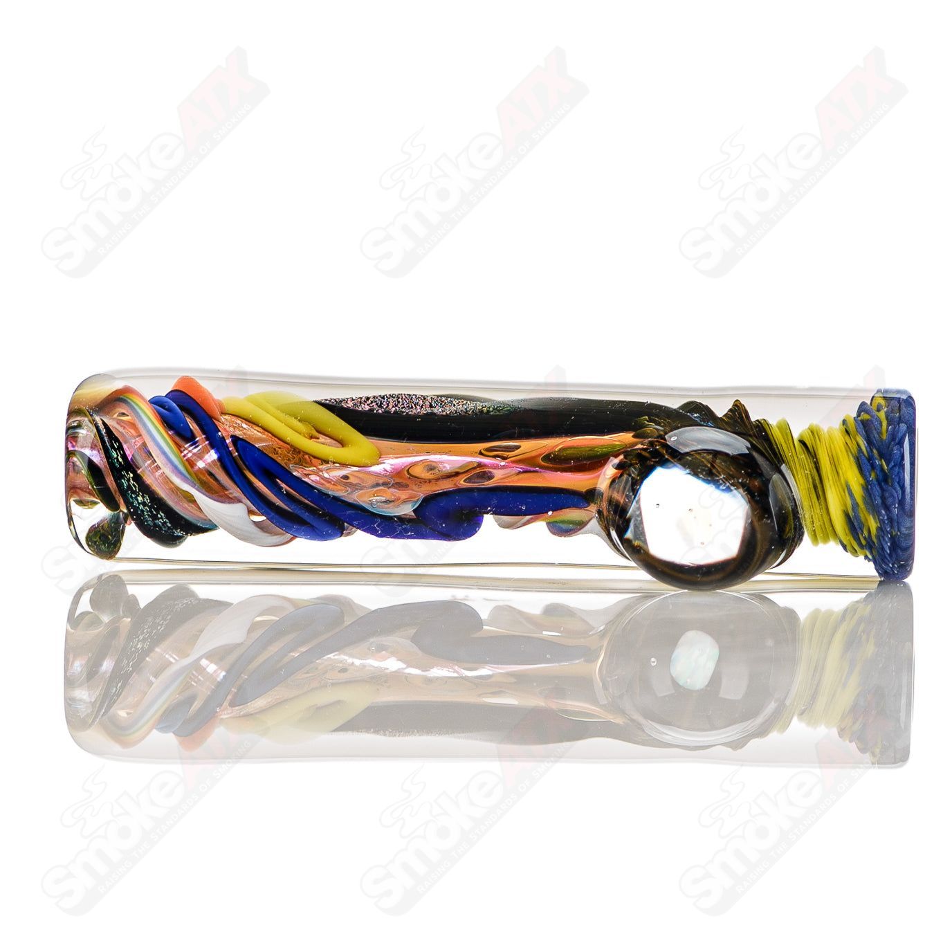 #13 Color Worked IO Chillum Jeremy from Oregon - Smoke ATX
