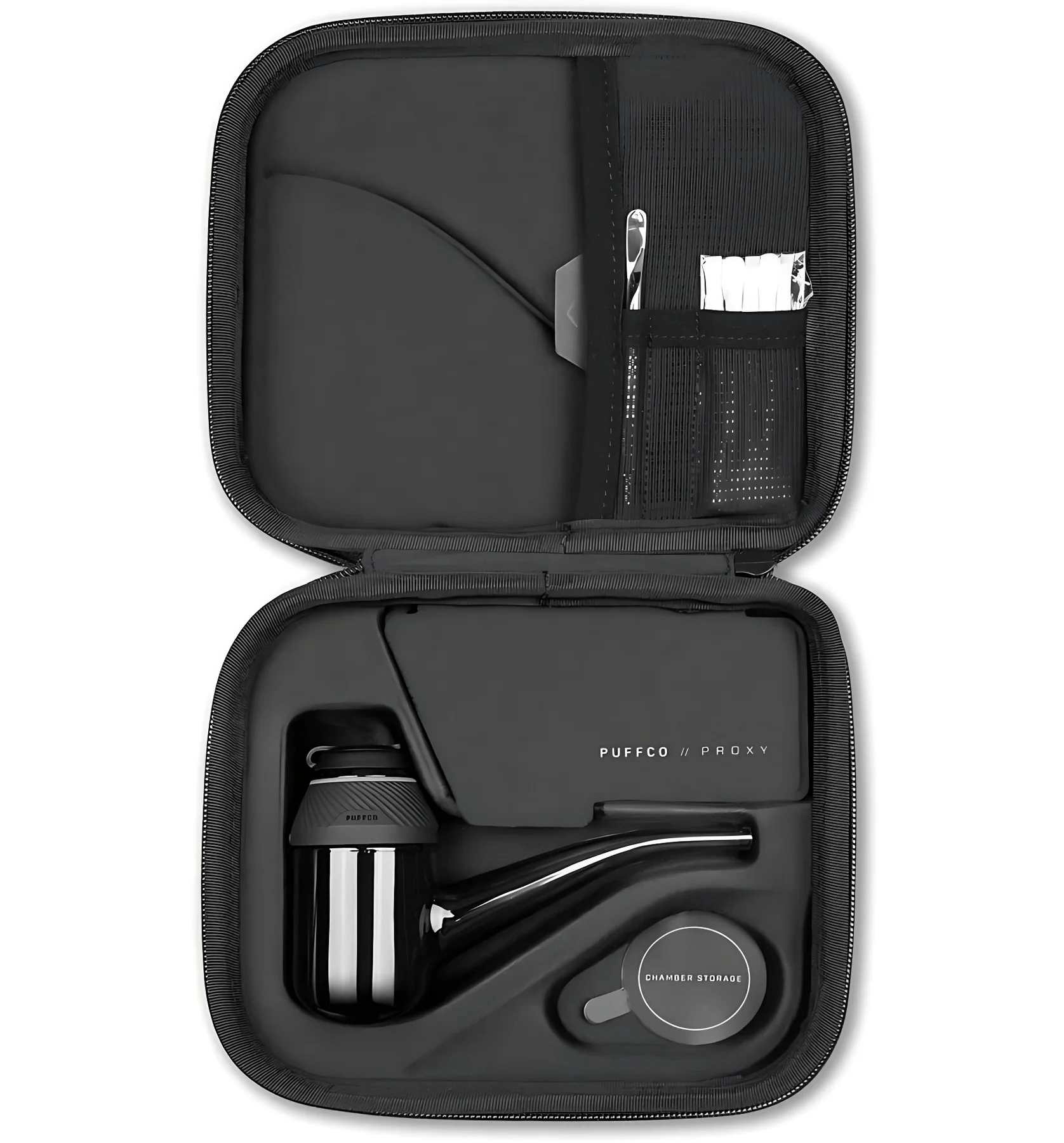 Black Proxy Kit Puffco With Joystick Cap - Smoke ATX