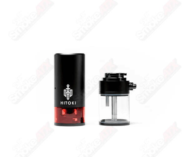 Black The Trident 2.0 Laser Water Pipe Hitoki - Smoke ATX