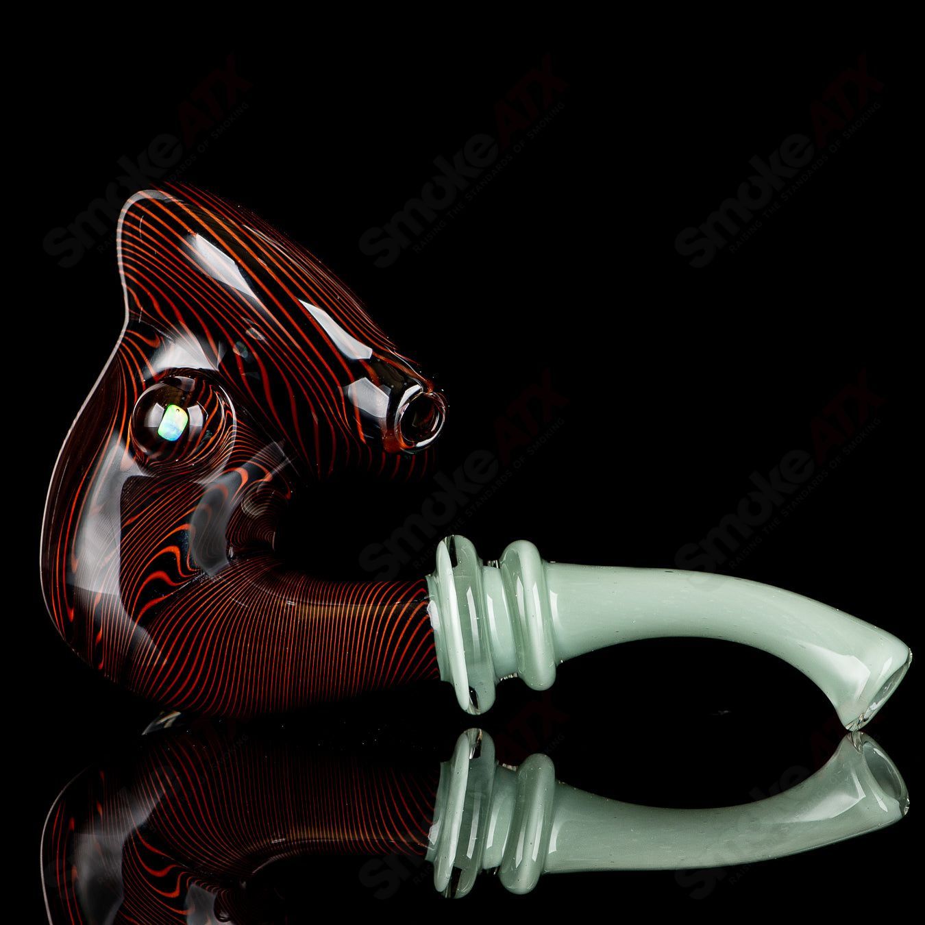 Black/Orange Wig Wag Sherlock w Opal Accent JMass - Smoke ATX