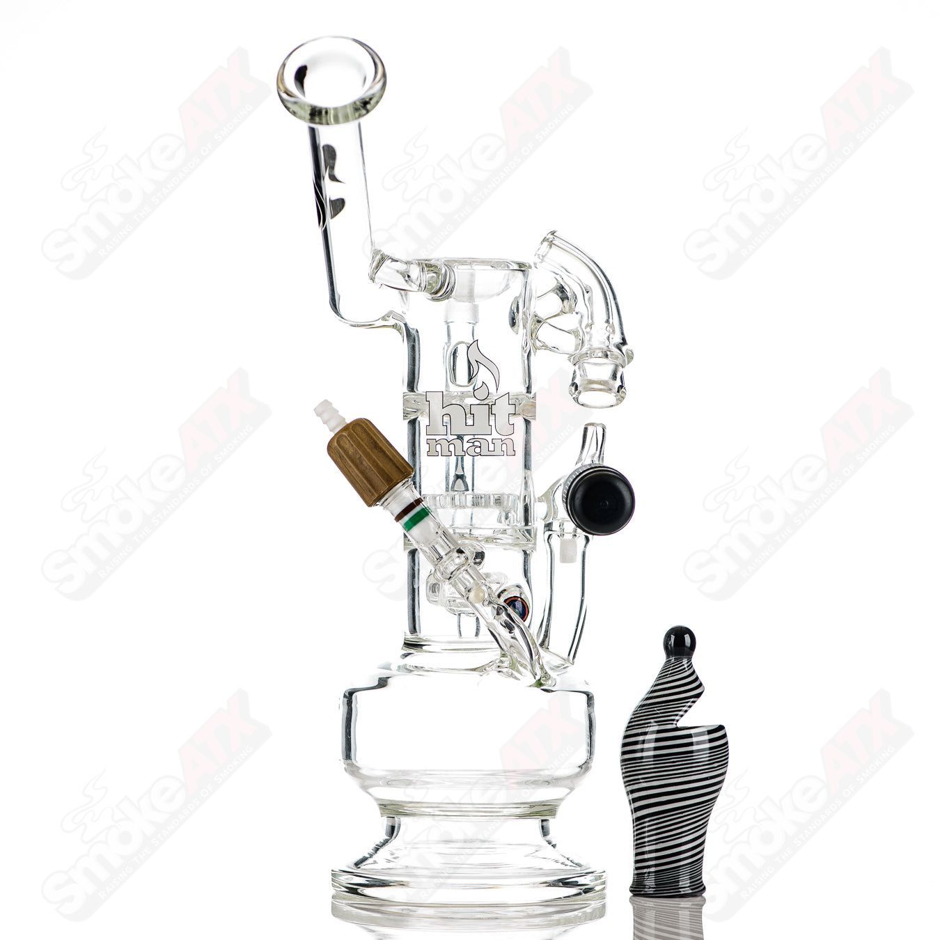King Chess Piece Torch Rig Hitman - Smoke ATX