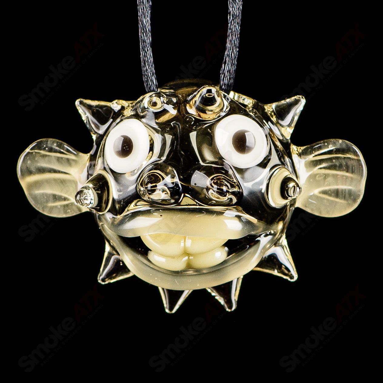 #1 Puffer Pendant Chadd Lacy Glass - Smoke ATX